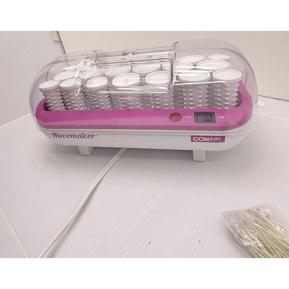 Vintage 90s Conair Wavemaker 20 Hot Rollers Hairsetter Y2K NIB Tested